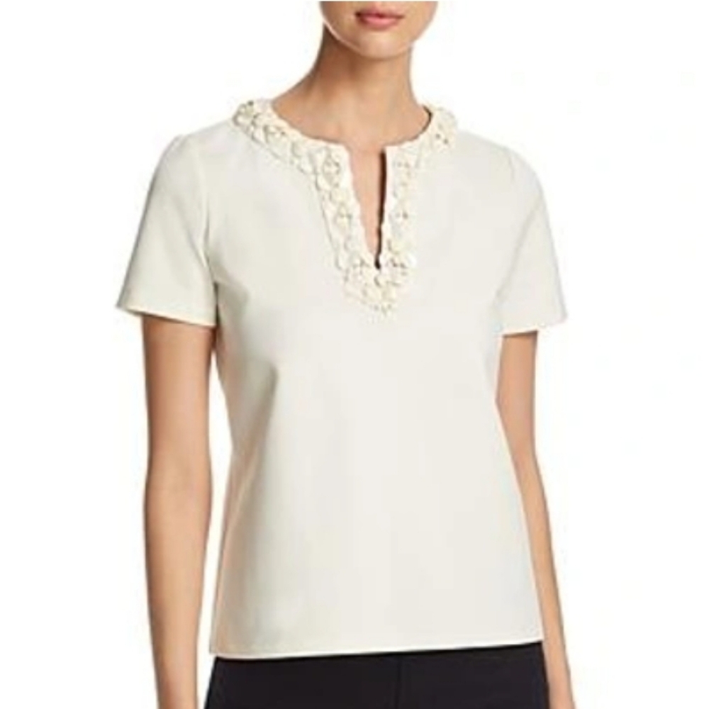Tory Burch Ayala Emblished Top